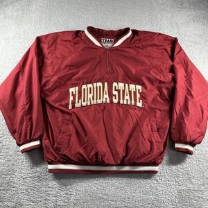 STARTER Red Windbreaker Jacket